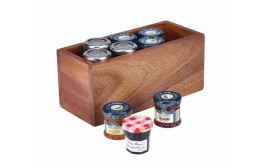 Acacia Wood Table Caddy