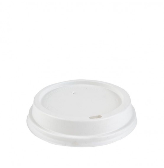 White Sipper Dome Lid