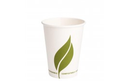 Compostable Single Wall Paper Hot Drink Cup