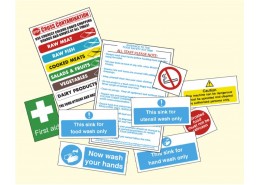 Junior Catering Start Sign Pack (10 Notices)