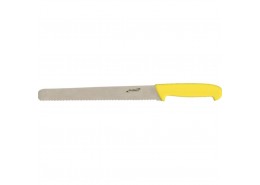 Slicing Knife Yellow (Serrated)