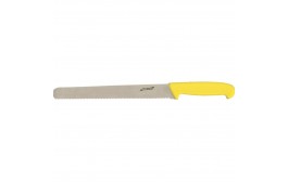 Slicing Knife Yellow (Serrated)