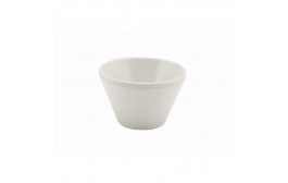 White Melamine Conical Buffet Bowl