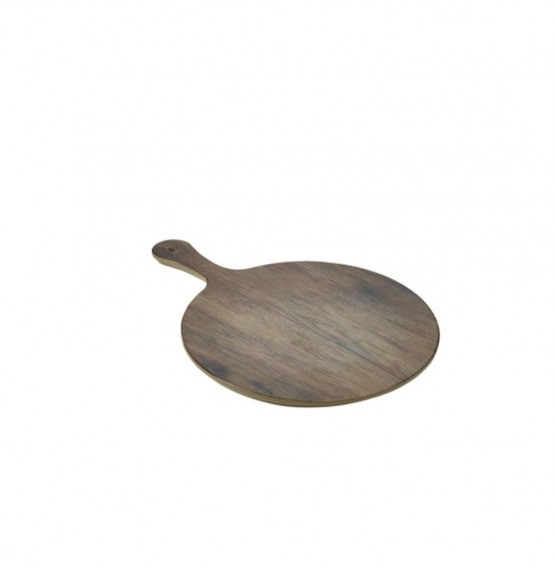 Wood Effect Melamine Paddle Board Round