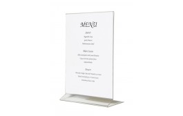 Menu Holder A4 size