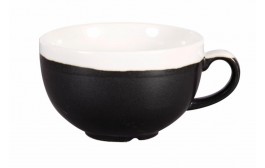 Monochrome Onyx Black Cappuccino Cup