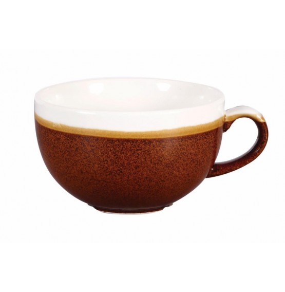 Monochrome Cinnamon Brown Cappuccino Cup