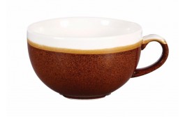 Monochrome Cinnamon Brown Cappuccino Cup