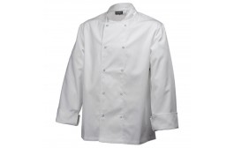 Basic Stud Jacket (Long Sleeve) White