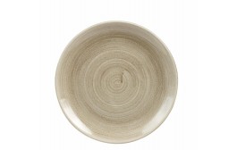 Patina Antique Taupe Coupe Plate