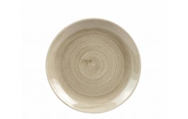 Patina Antique Taupe Coupe Plate