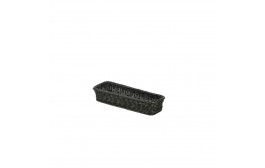 Polywicker Display Basket Black