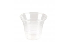 PLA Squat Clear Cold Drink Cup