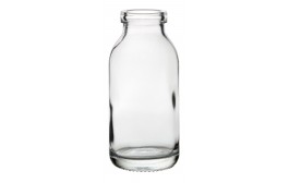 Mini Glass Milk Bottle