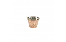 Ramekin Hammered Copper Plated