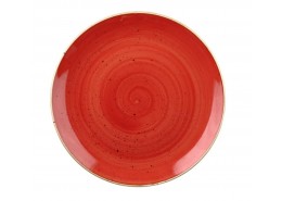 Stonecast Berry Red Coupe Bowl