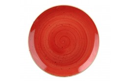 Stonecast Berry Red Coupe Bowl