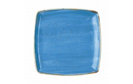 Stonecast Cornflower Blue Deep Square Plate