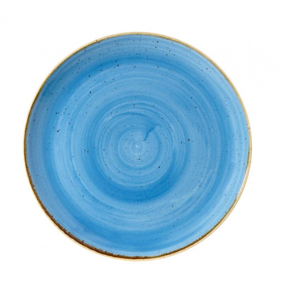 Stonecast Cornflower Blue Coupe Plate