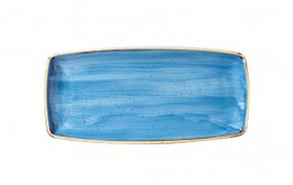 Stonecast Cornflower Blue Oblong Plate