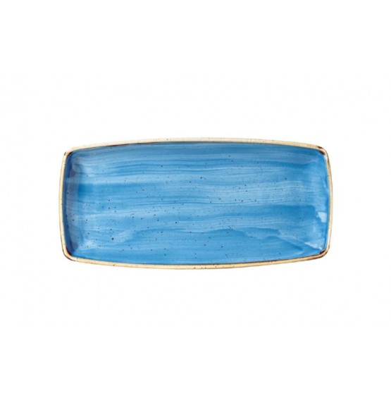Stonecast Cornflower Blue Oblong Plate