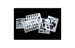 Set of 6 Stencils