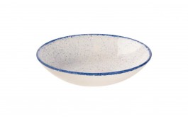 Stonecast Hints Indigo Blue Coupe Bowl