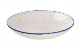 Stonecast Hints Indigo Blue Coupe Bowl