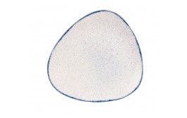 Stonecast Hints Indigo Blue Triangle Plate