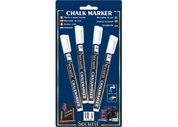 Liquid Chalk Markers 4 Pack White Small