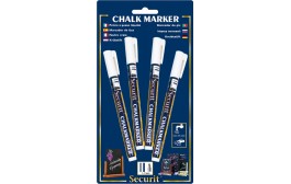 Liquid Chalk Markers 4 Pack White Small