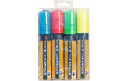 Liquid Chalk Markers 4 Colour Pack