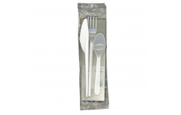 Standard Cutlery Meal Pack White