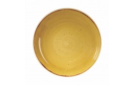 Stonecast Mustard Seed Yellow Coupe Bowl