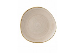 Stonecast Nutmeg Organic Round Plate