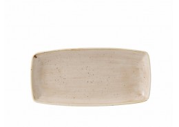 Stonecast Nutmeg Oblong Plate