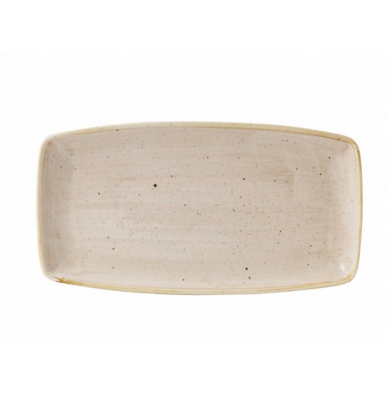 Stonecast Nutmeg Oblong Plate