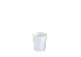 White Single Wall Speciality Hot Cup