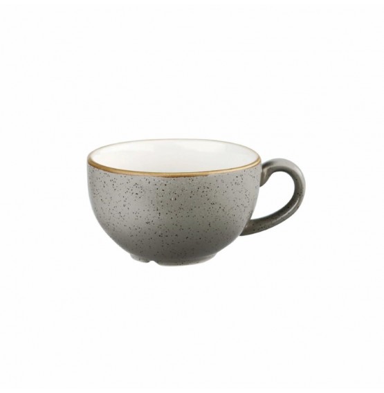 Stonecast Peppercorn Grey Cappuccino Cup