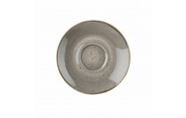 Stonecast Peppercorn Grey Saucer