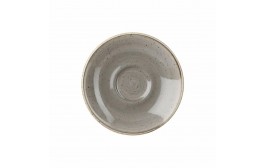 Stonecast Peppercorn Grey Saucer