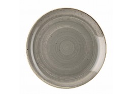 Stonecast Peppercorn Grey Coupe Plate