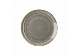 Stonecast Peppercorn Grey Coupe Plate