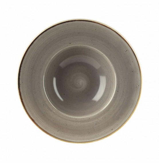 Stonecast Peppercorn Grey Wide Rim Bowl