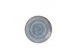 Homespun Slate Blue Coupe Plate