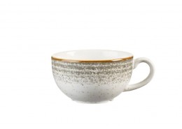 Homespun Stone Grey Cappuccino Cup