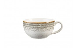 Homespun Stone Grey Cappuccino Cup