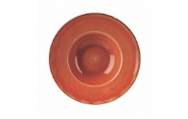 Stonecast Spiced Orange Wide Rim Bowl