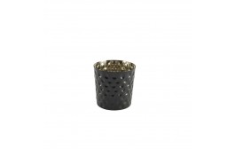 Serving Cups Hammered Black