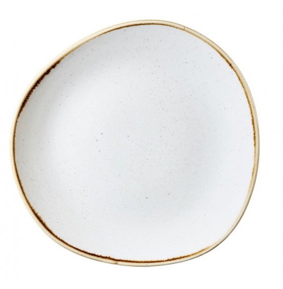 Stonecast Barley White Organic Round Plate